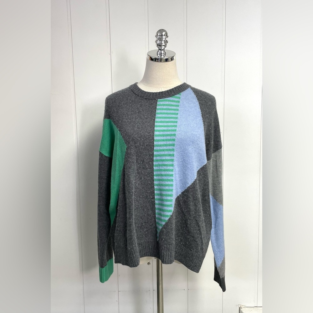 Zacket & Plover Wool Geometric Sweater